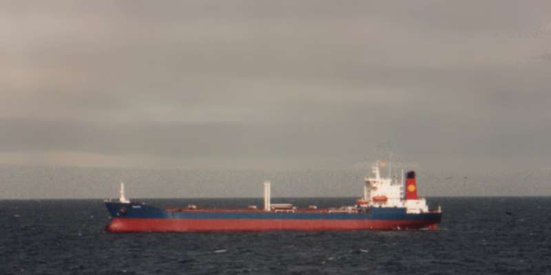ID AA002810 EULOTA at anchor off Dunkirk, following her visit to the River Blackwater.